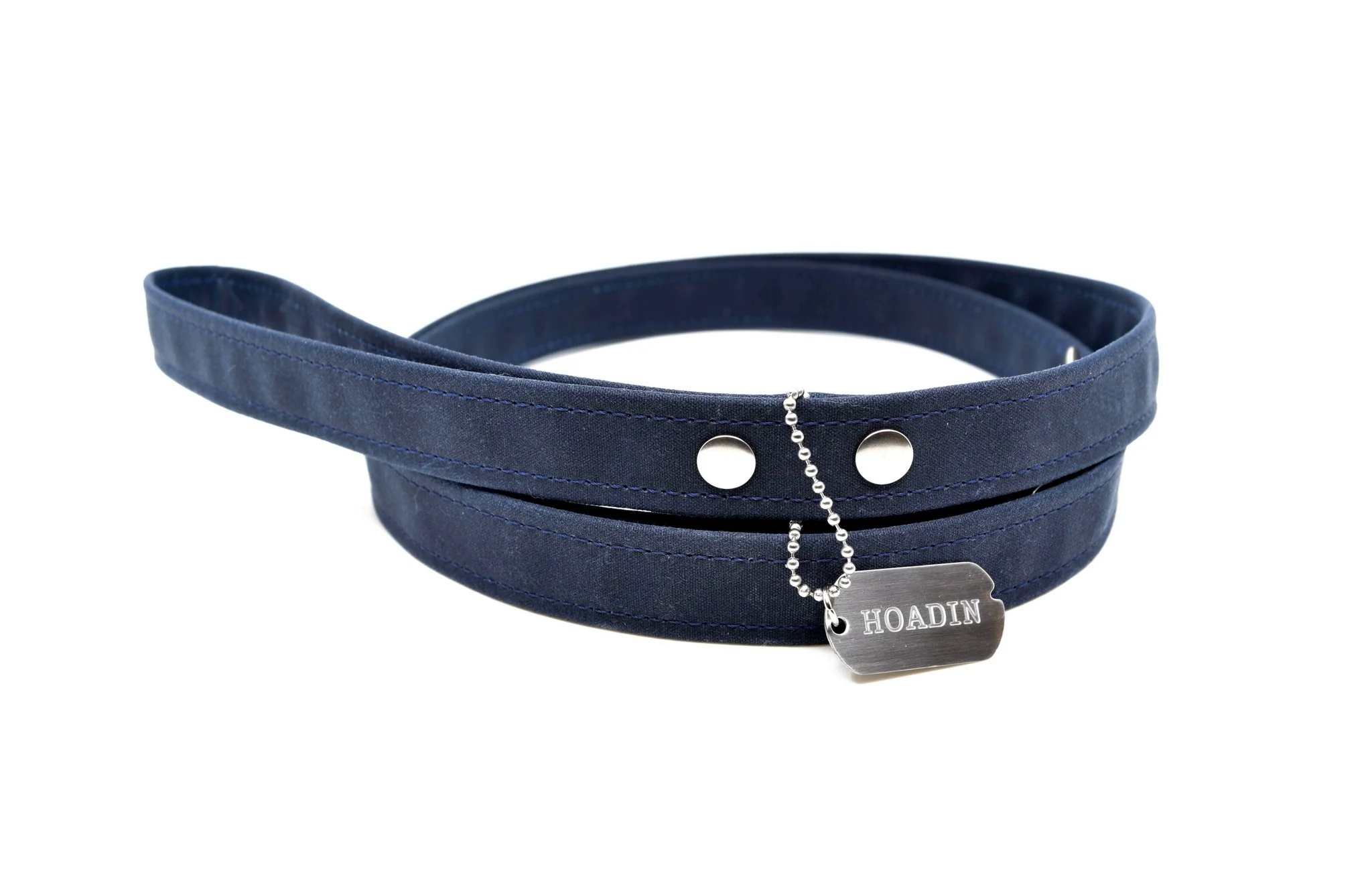 HOADIN | Waxed Canvas Leash in Midnight (FINAL SALE)