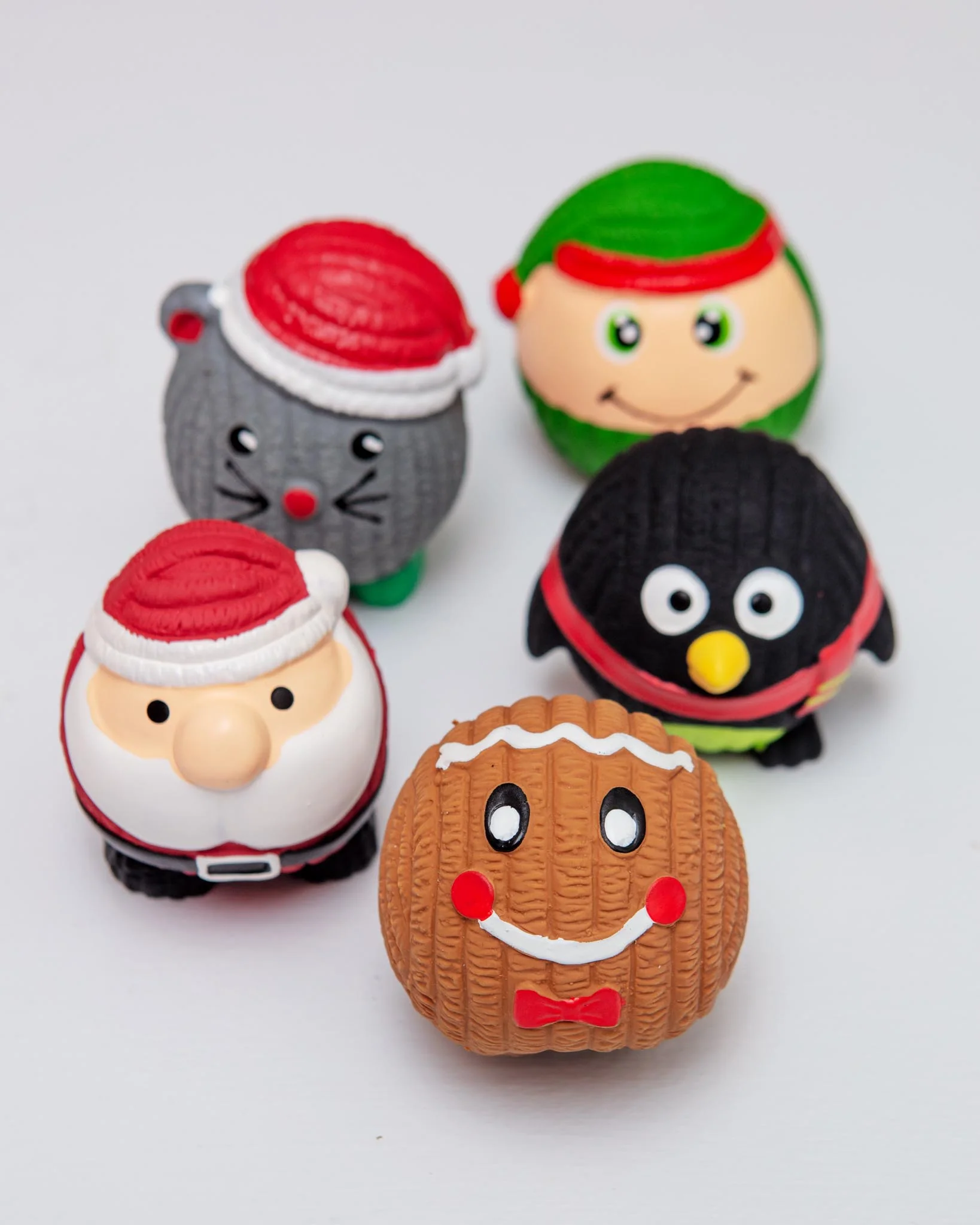 Holiday Assorted Ruff-Tex® Squeaky Dog Toys - Image 2