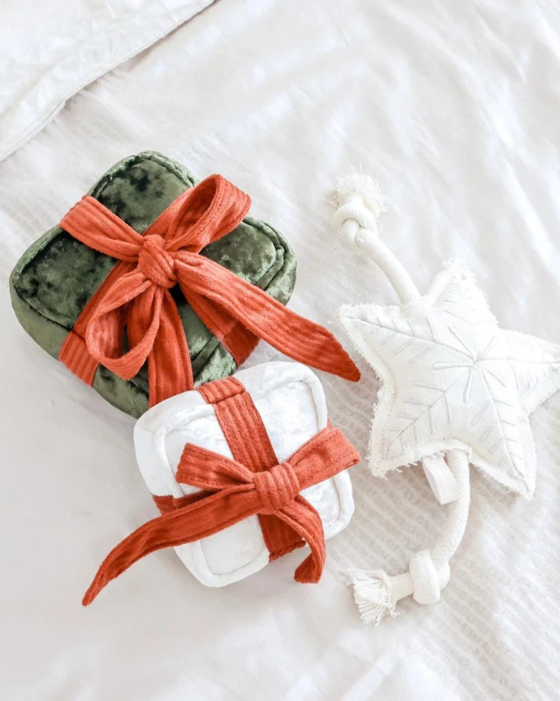 Holiday Box Christmas Squeaky Dog Toy - Image 8