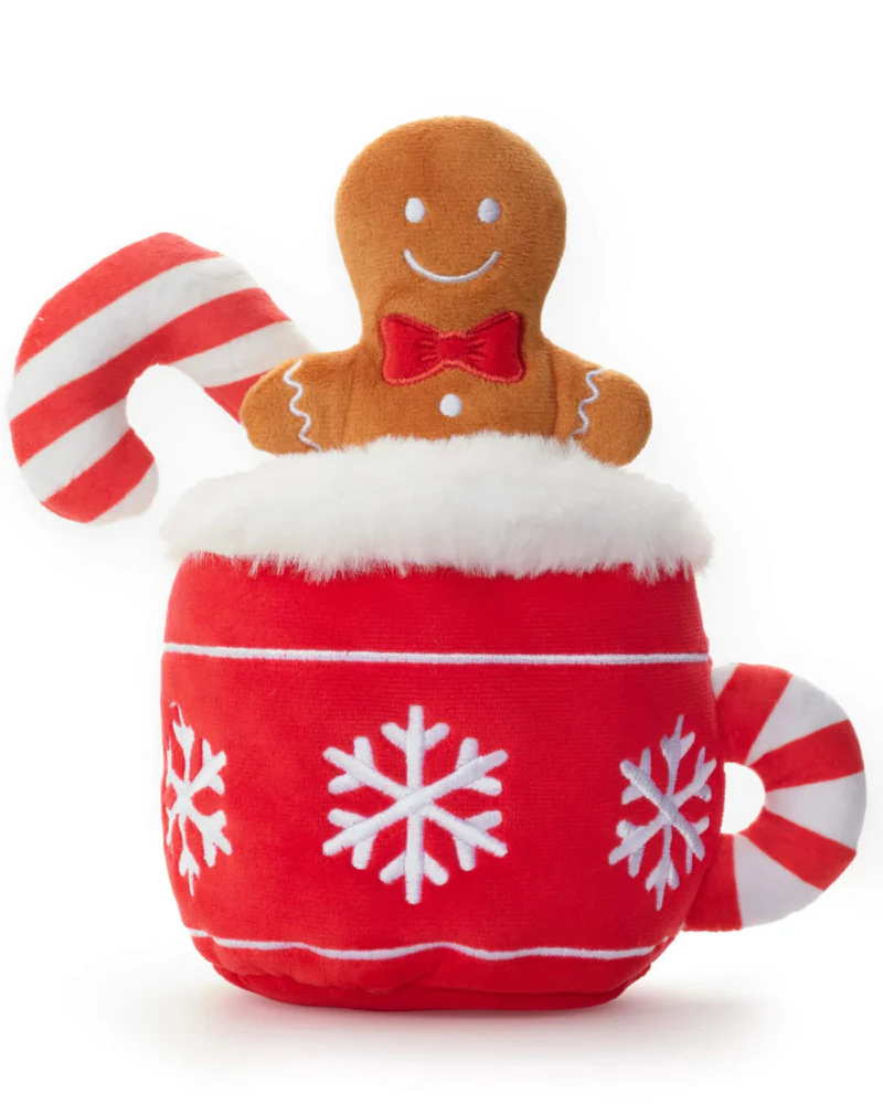 Holiday Hot Cocoa Interactive Snuffle Dog Toy