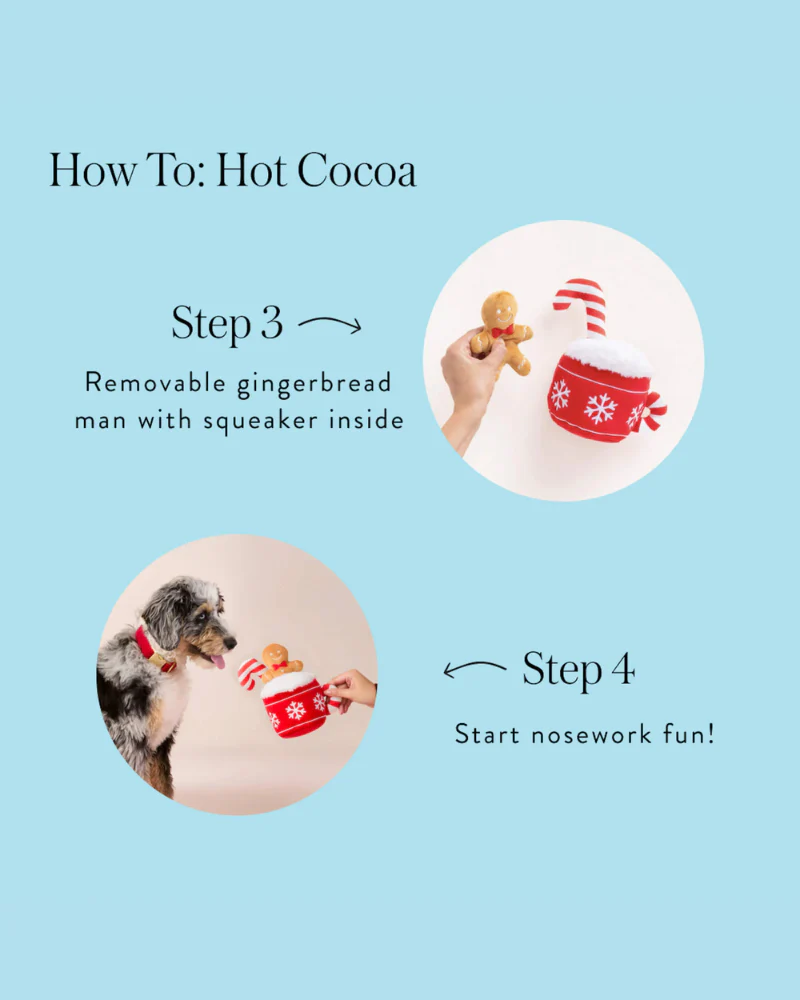 Holiday Hot Cocoa Interactive Snuffle Dog Toy - Image 4