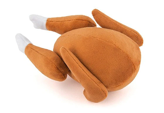 Plush Squeaky Turkey Dog Toy - Image 4