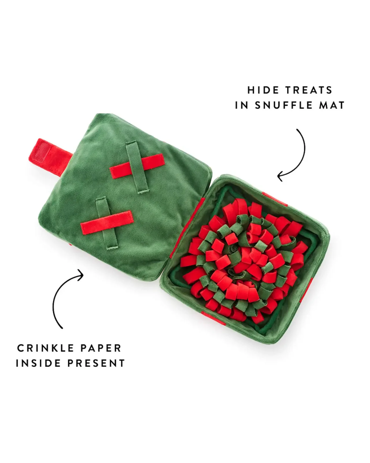 Holiday Present Interactive Snuffle Dog Toy - Image 5