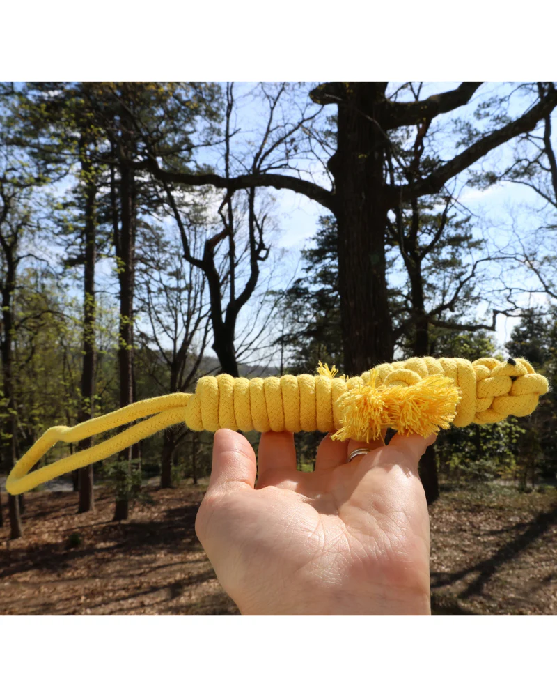 Eco-Friendly Green Lizard Dog Rope Toy - Image 7