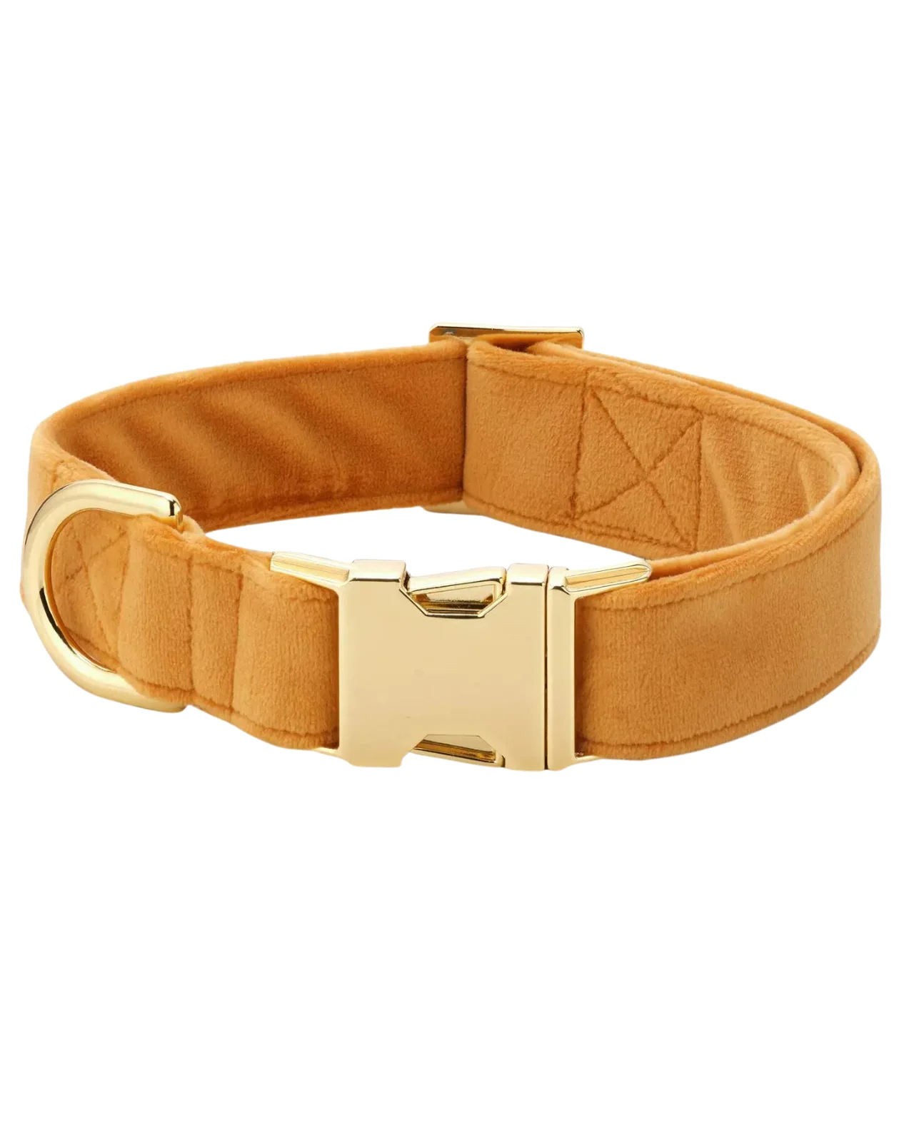 Honey Velvet Dog Collar (Made in the USA) (FINAL SALE) - Image 4