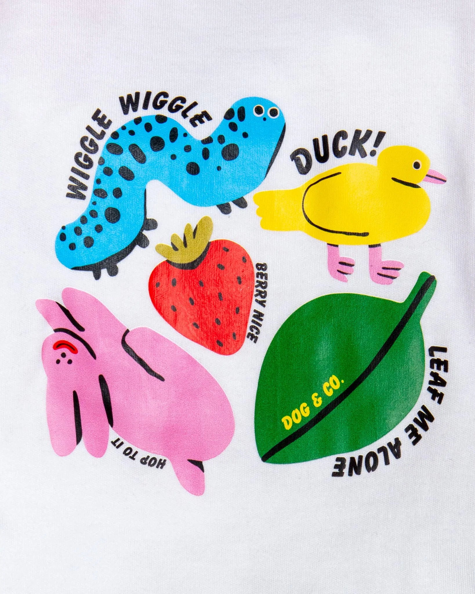 *Hop To It* Graphic Dog T-Shirt - Image 4