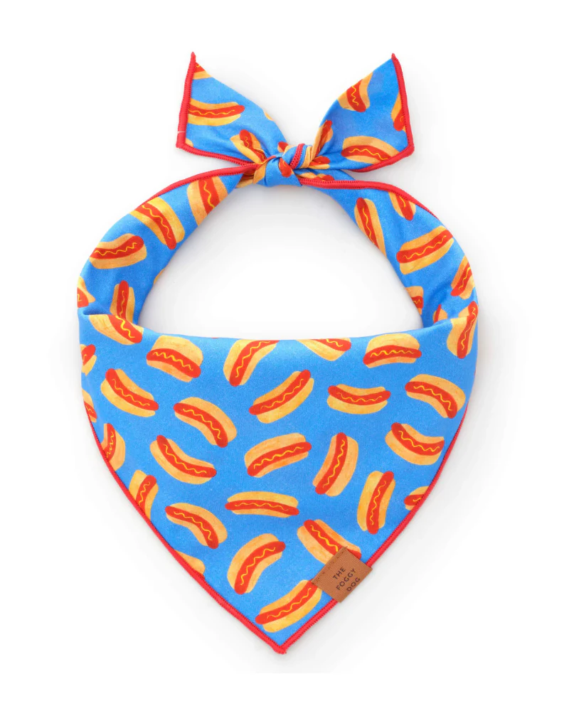Hot Diggity Dog Tie-On Bandana - Image 2