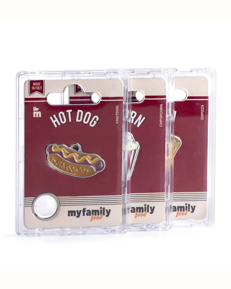 Hot Dog Custom Pet ID Tag - Image 4