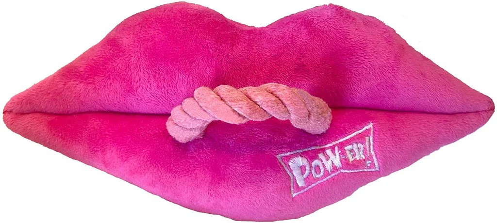 Hot Lips Plush Dog Toy (Small) (FINAL SALE) - Image 5