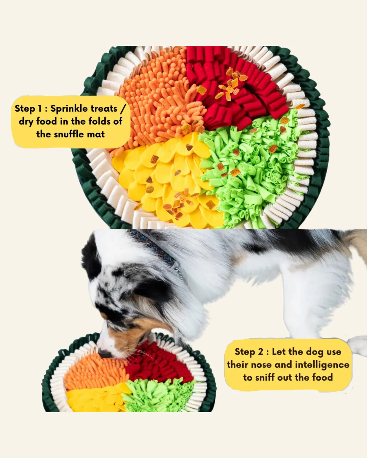 Hot Sushi Roll Interactive Snuffle Dog Toy - Image 6