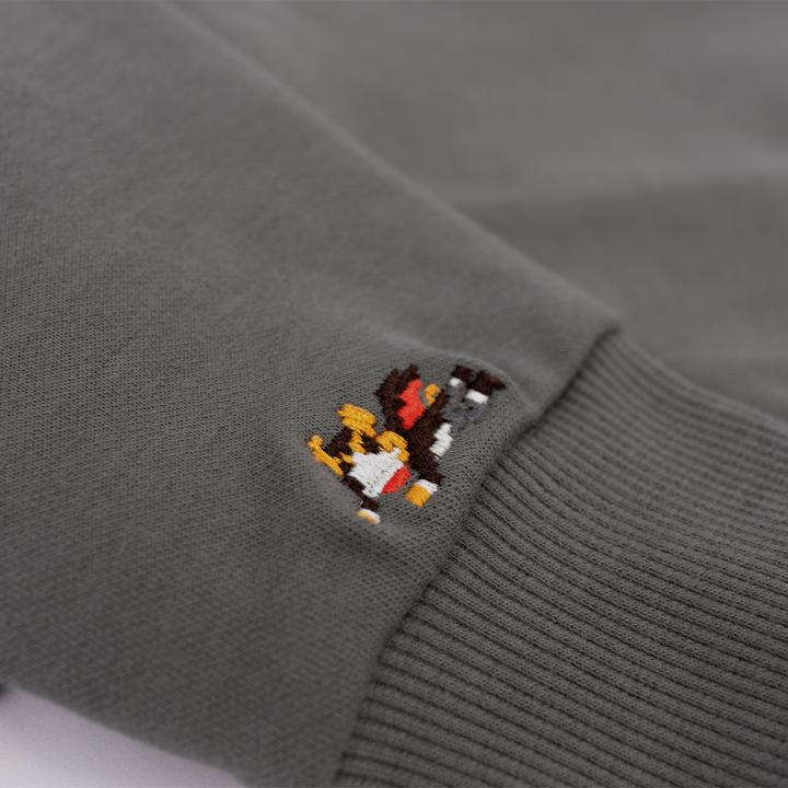 Adventure Sweatshirt in Charcoal (FINAL SALE) - Image 3
