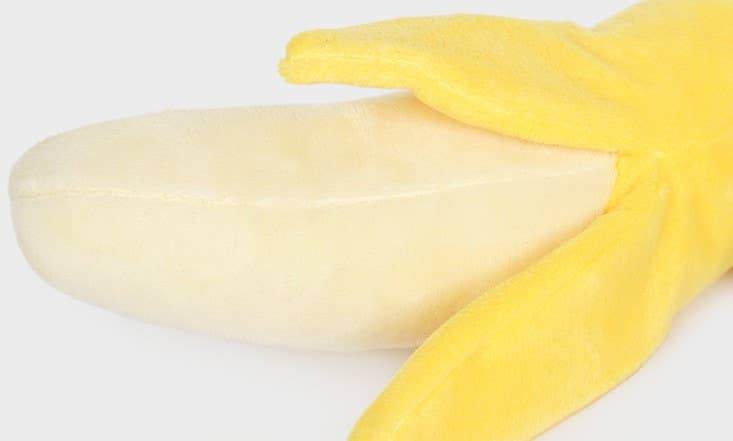 Crinkly Banana Dog Toy - Image 4