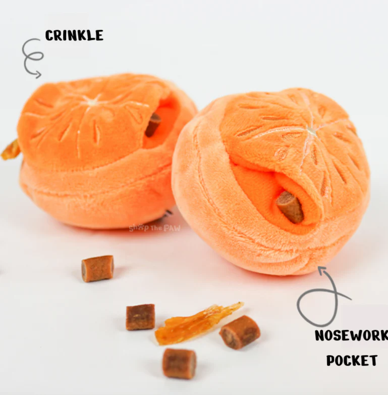 Half Orange Nosework Dog Toy - Image 4