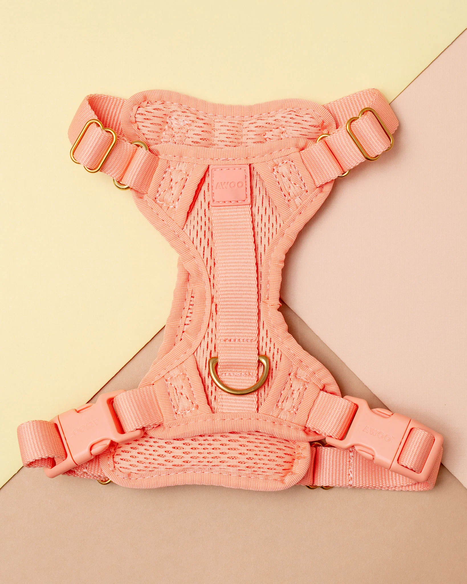 Huggie Dog Harness in Peach
