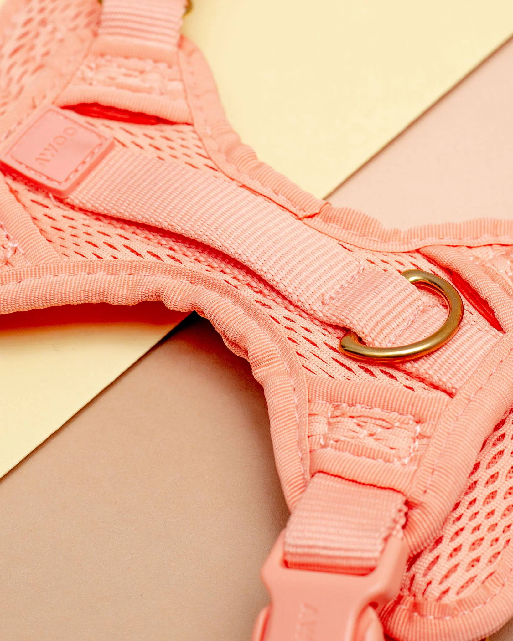 Huggie Dog Harness in Peach - Image 2