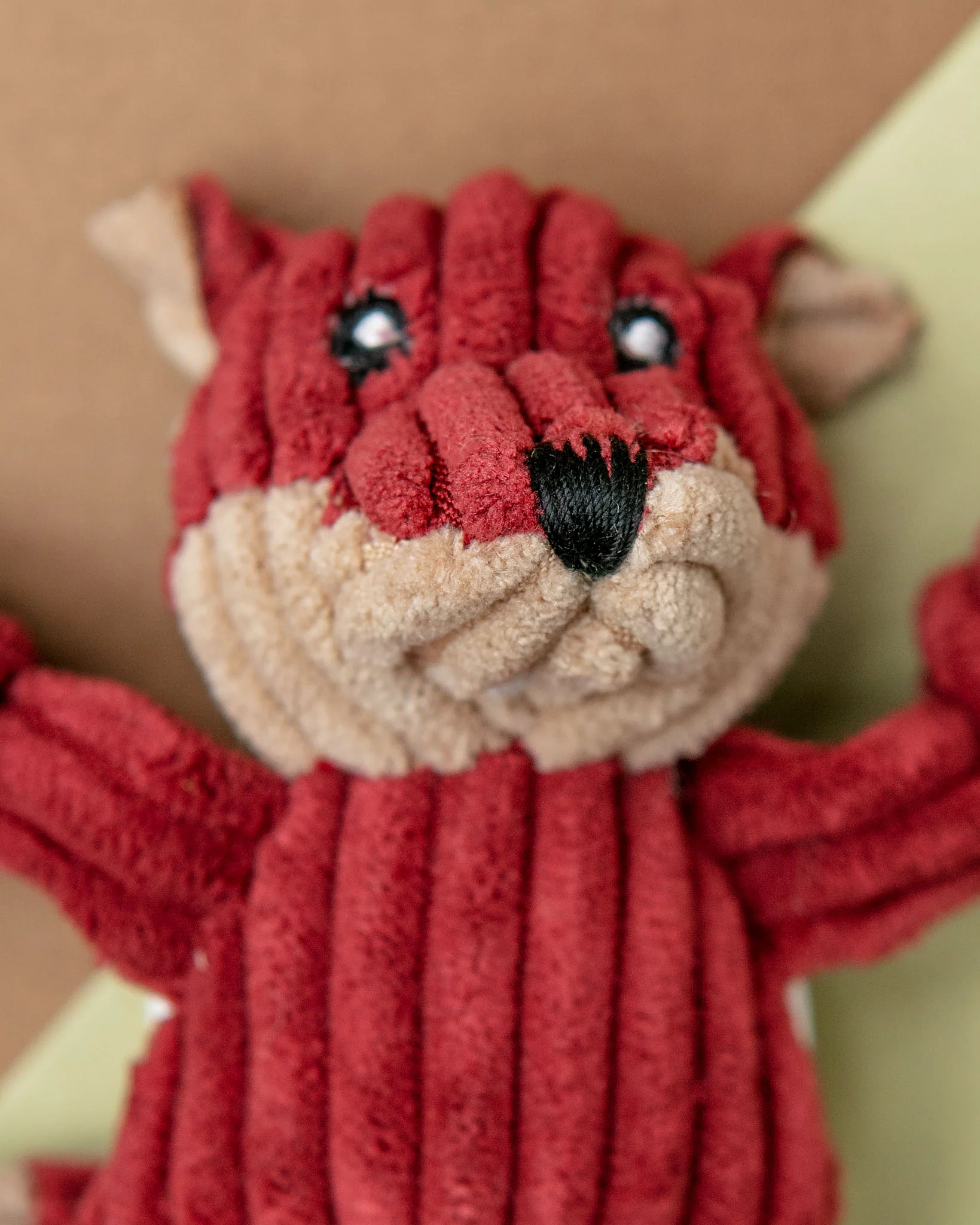 Fox Knottie Tiny Dog Plush Toy - Image 2