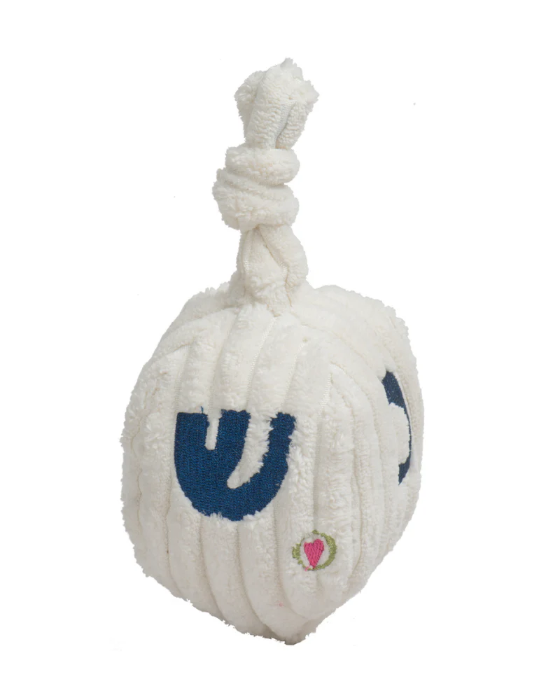 Plush Hanukkah Dreidel Dog Toy - Image 4