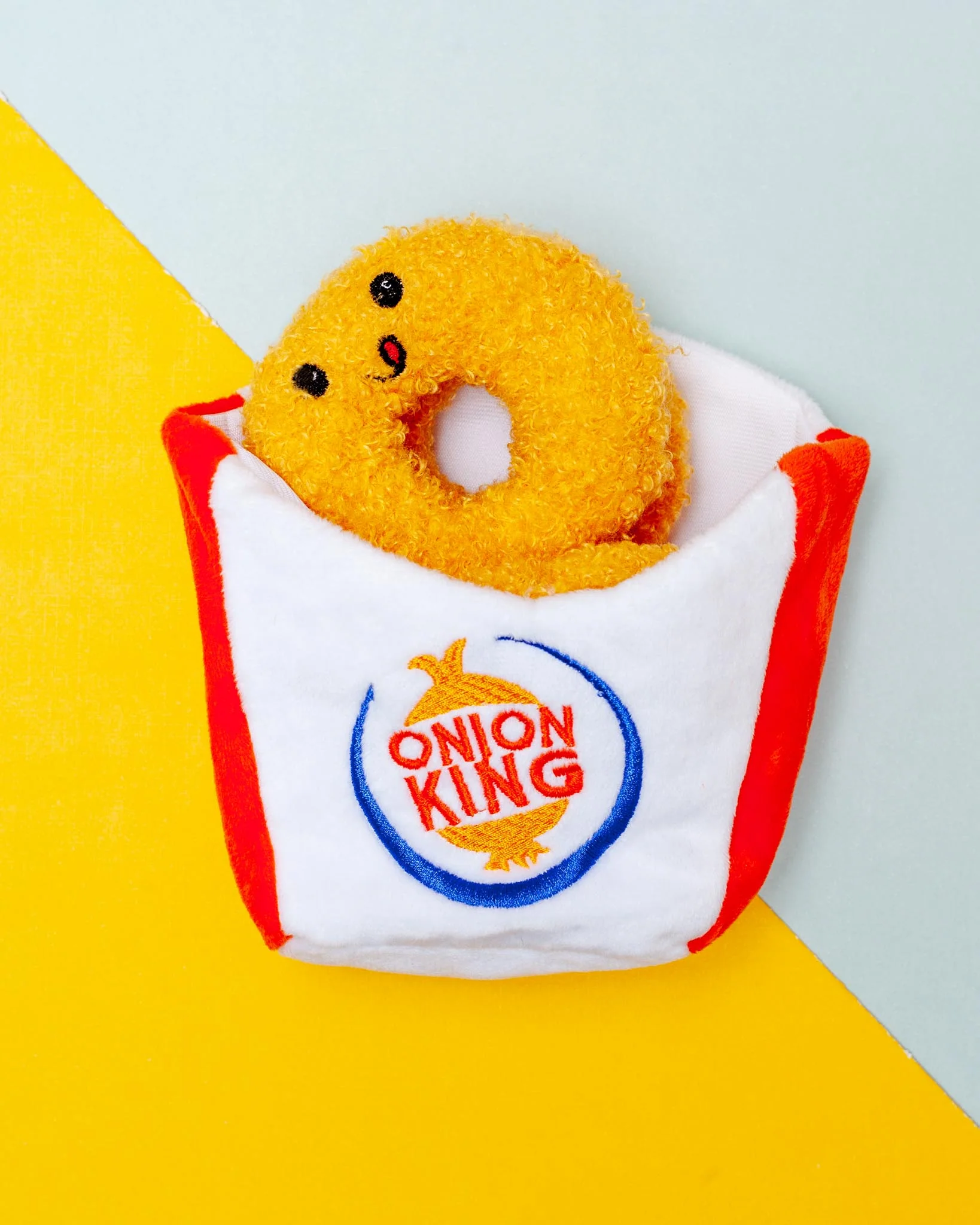 Onion King Interactive Crinkle Dog Toy - Image 2