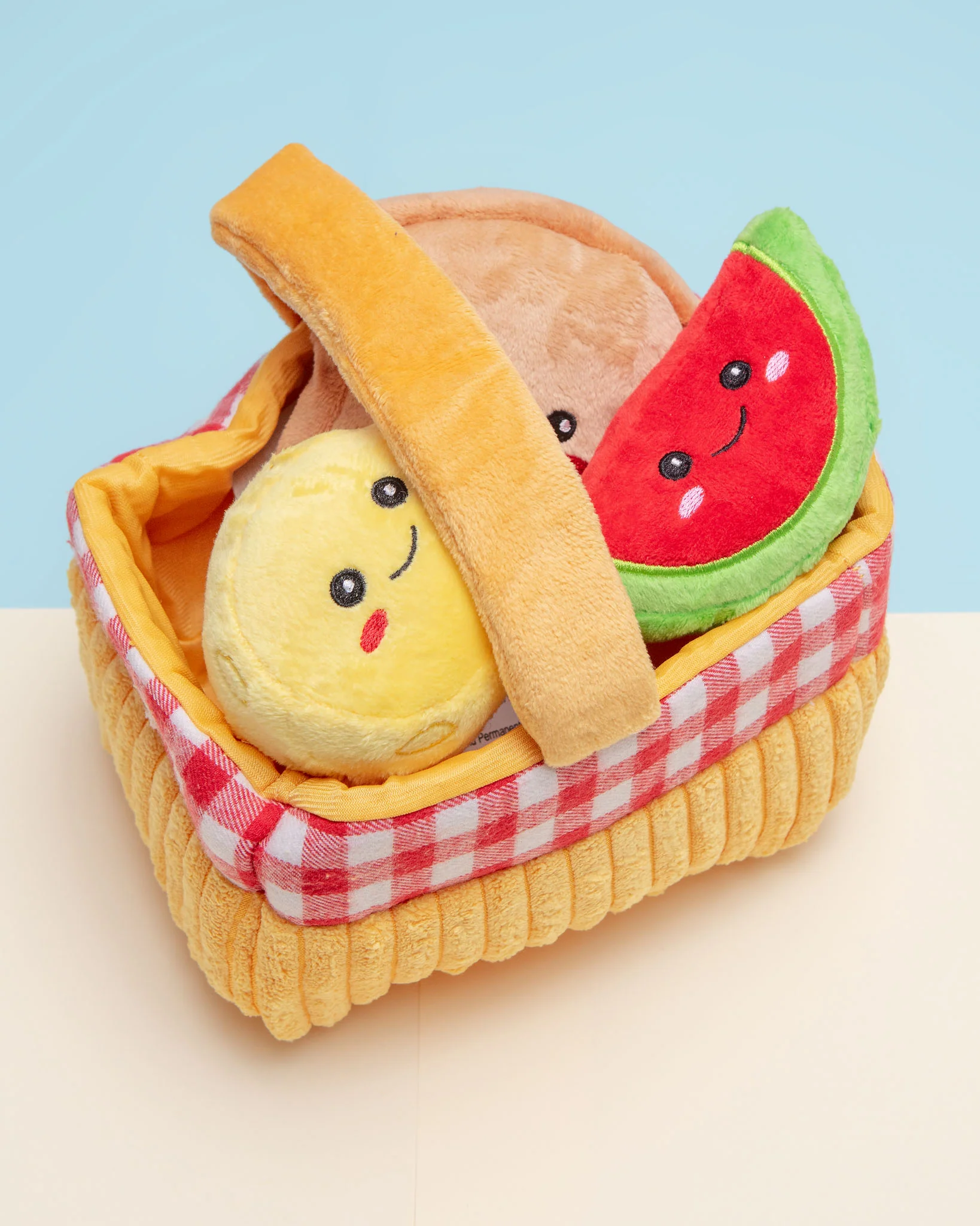 Picnic Basket Interactive Plush Dog Toy Set - Image 2