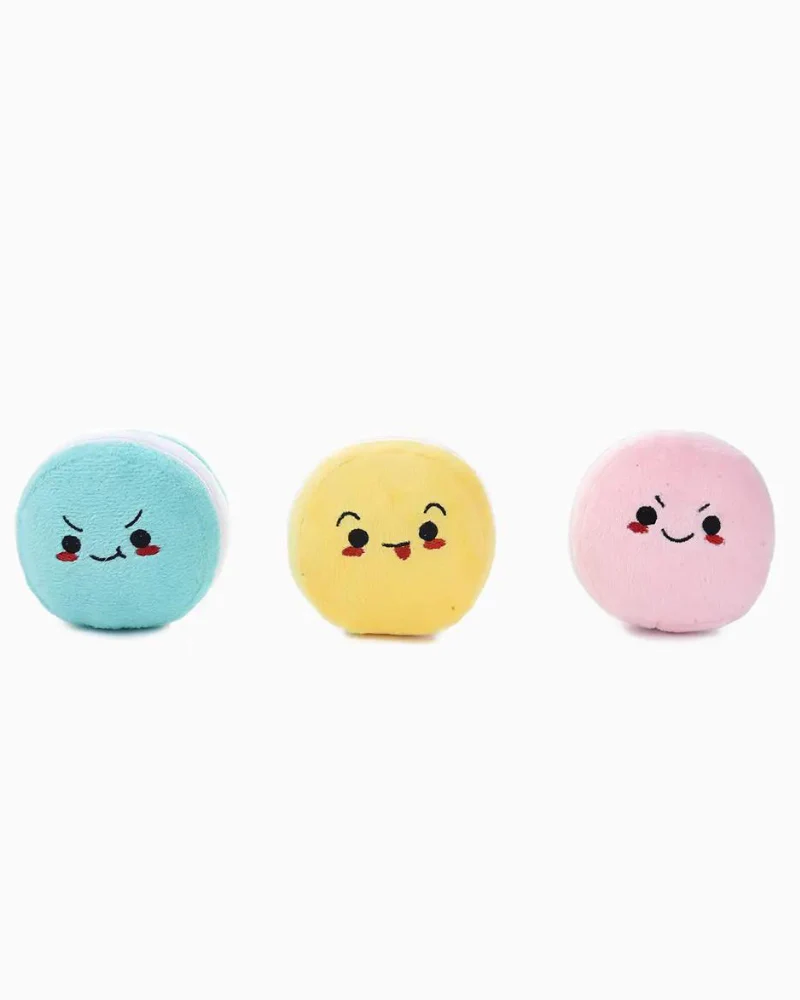 Pooch Macarons Squeaky Plush Dog Toy - Image 4