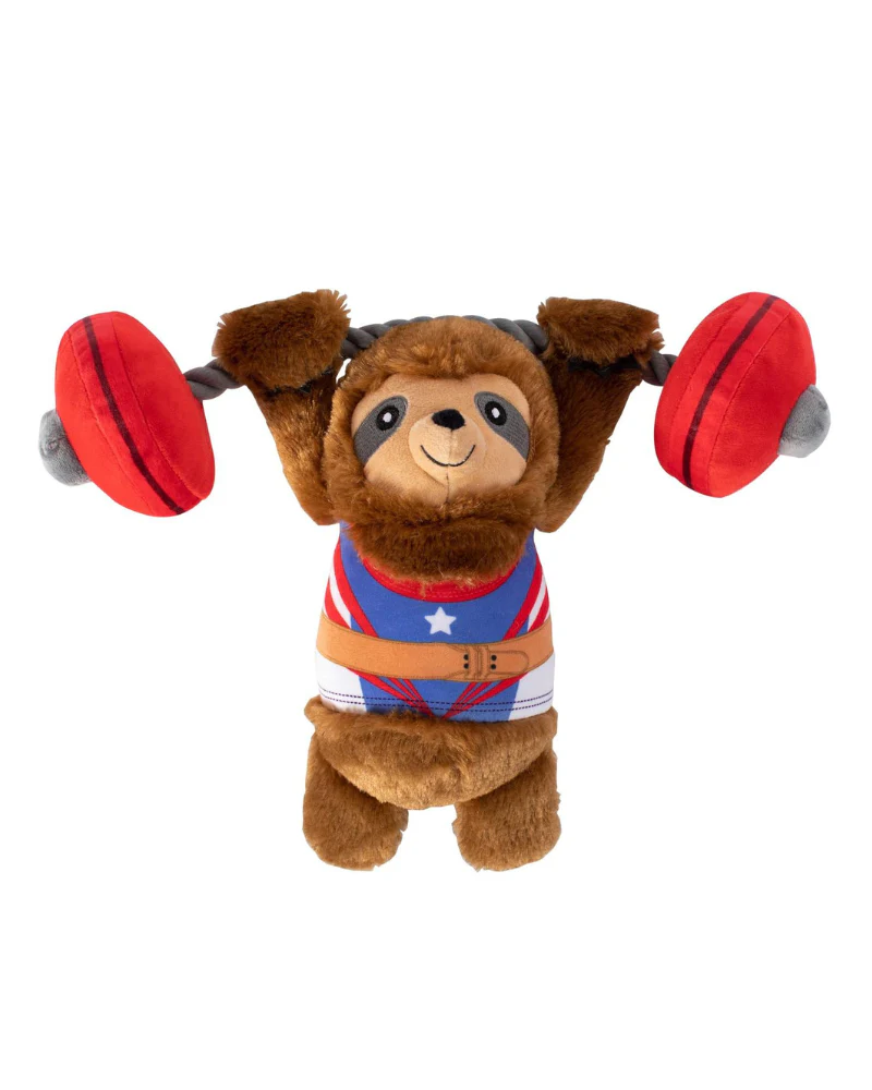 Hustle For That Muscle Speaky Plush Dog Toy (FINAL SALE) - Image 3