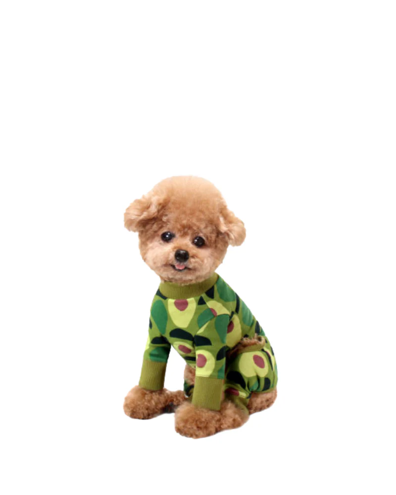 Avocado Print Dog Onesie - Image 2