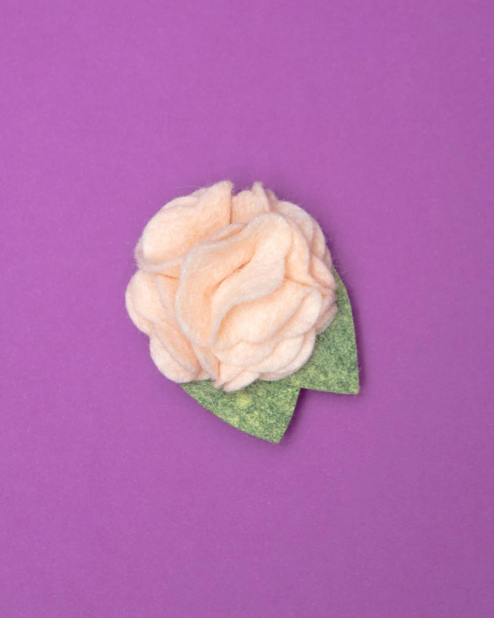 Hydrangea Flower Dog Collar Accessory in Wheat Fields (Made in the USA)