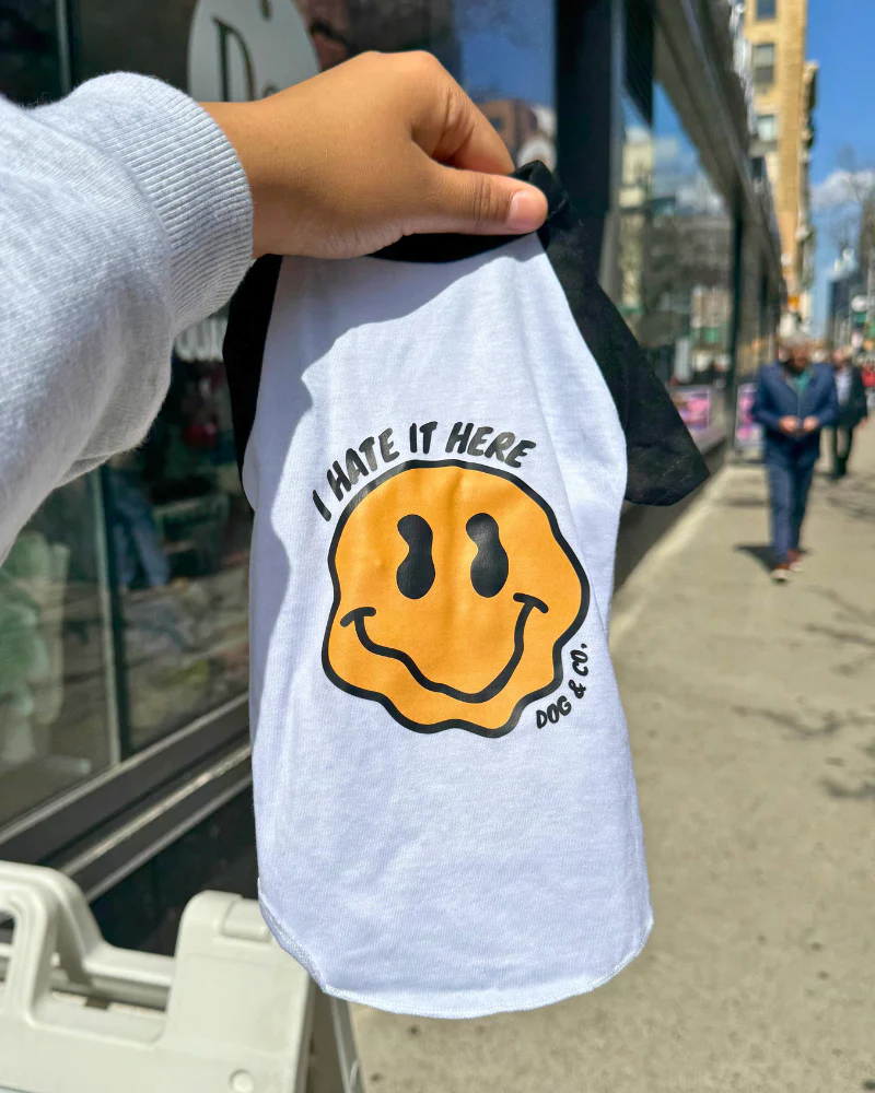*I Hate it Here* Graphic Dog T-Shirt (FINAL SALE) - Image 6