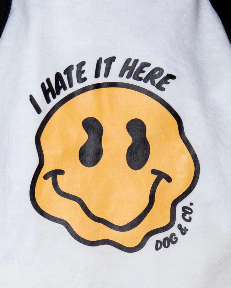 *I Hate it Here* Graphic Dog T-Shirt (FINAL SALE) - Image 7
