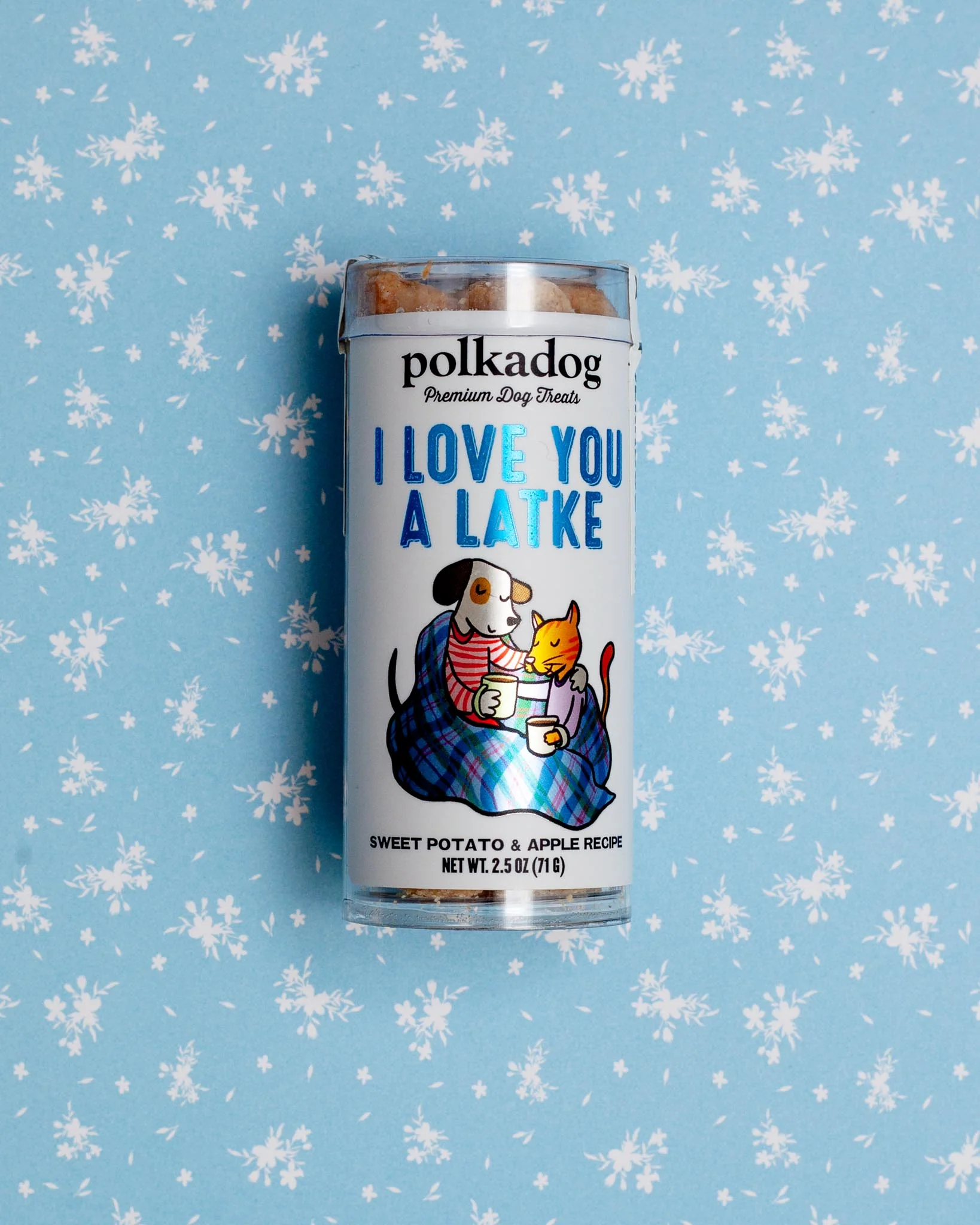 I Love You A Latke Soft & Chewy Holiday Dog Treats