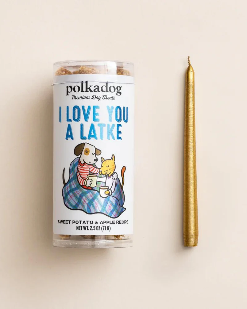 I Love You A Latke Soft & Chewy Holiday Dog Treats - Image 6