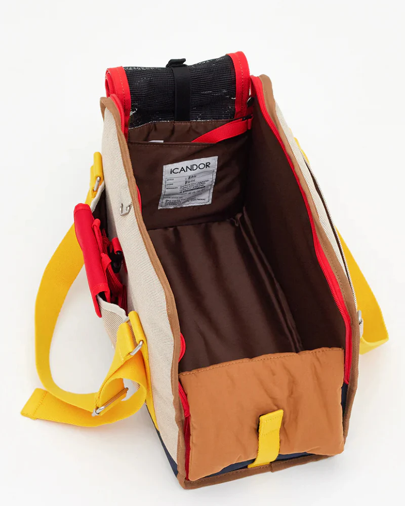 iBag Dog Carrier in Cream - Image 8