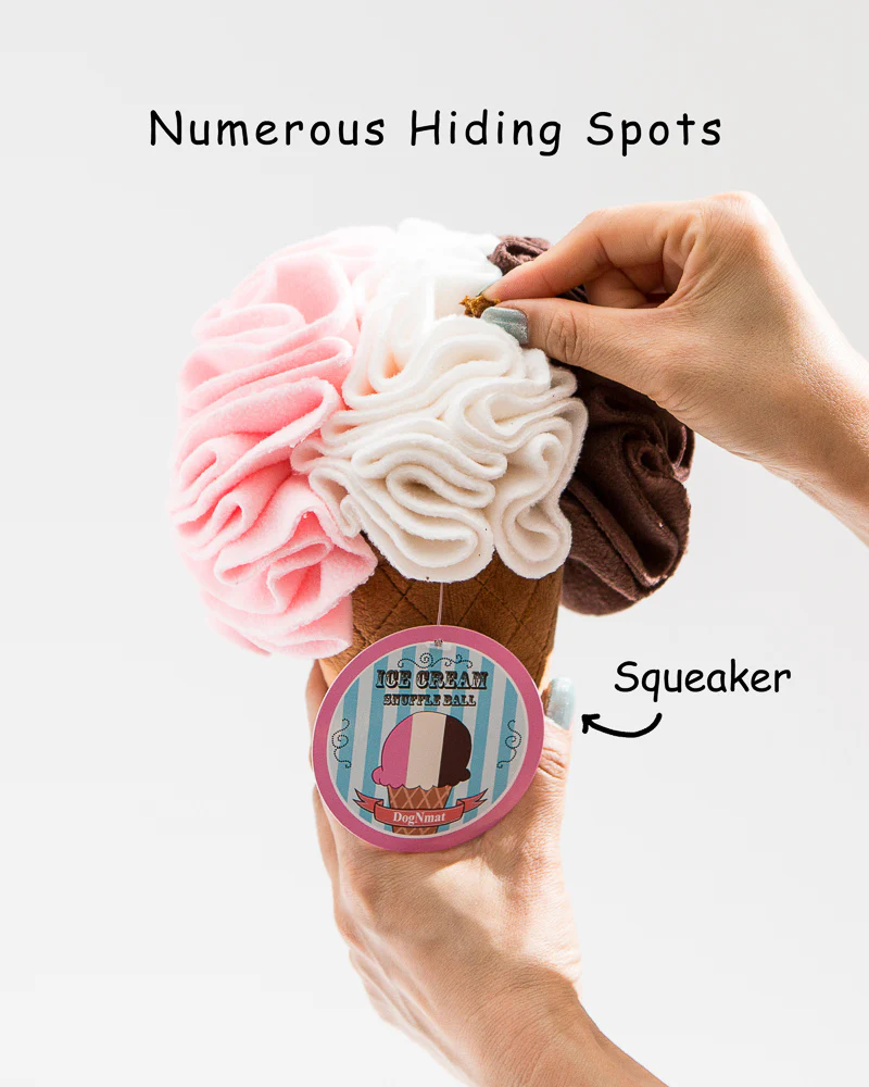 Ice Cream Snuffle Ball Dog Toy - Image 3