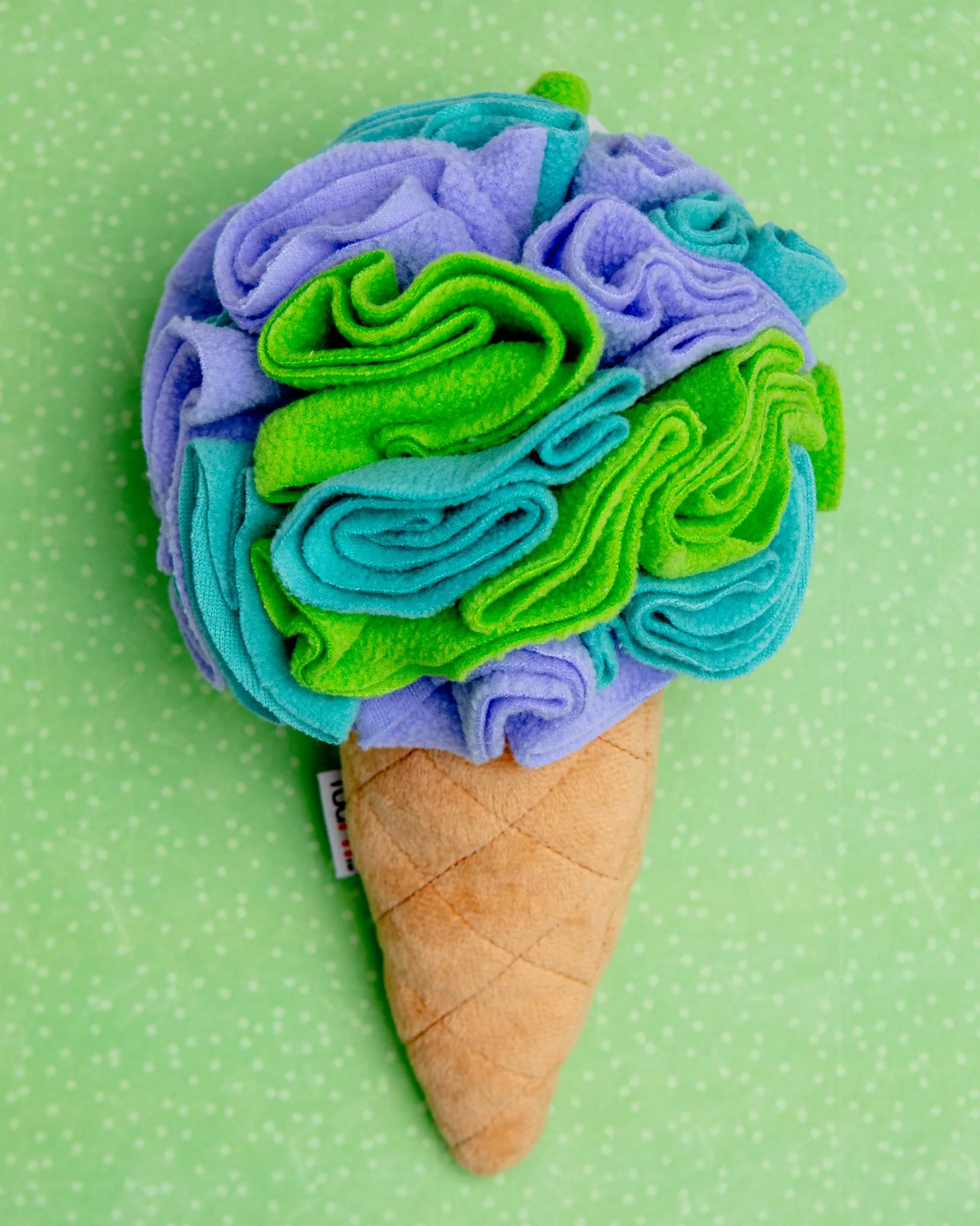 Ice Cream Snuffle Dog Toy (9")