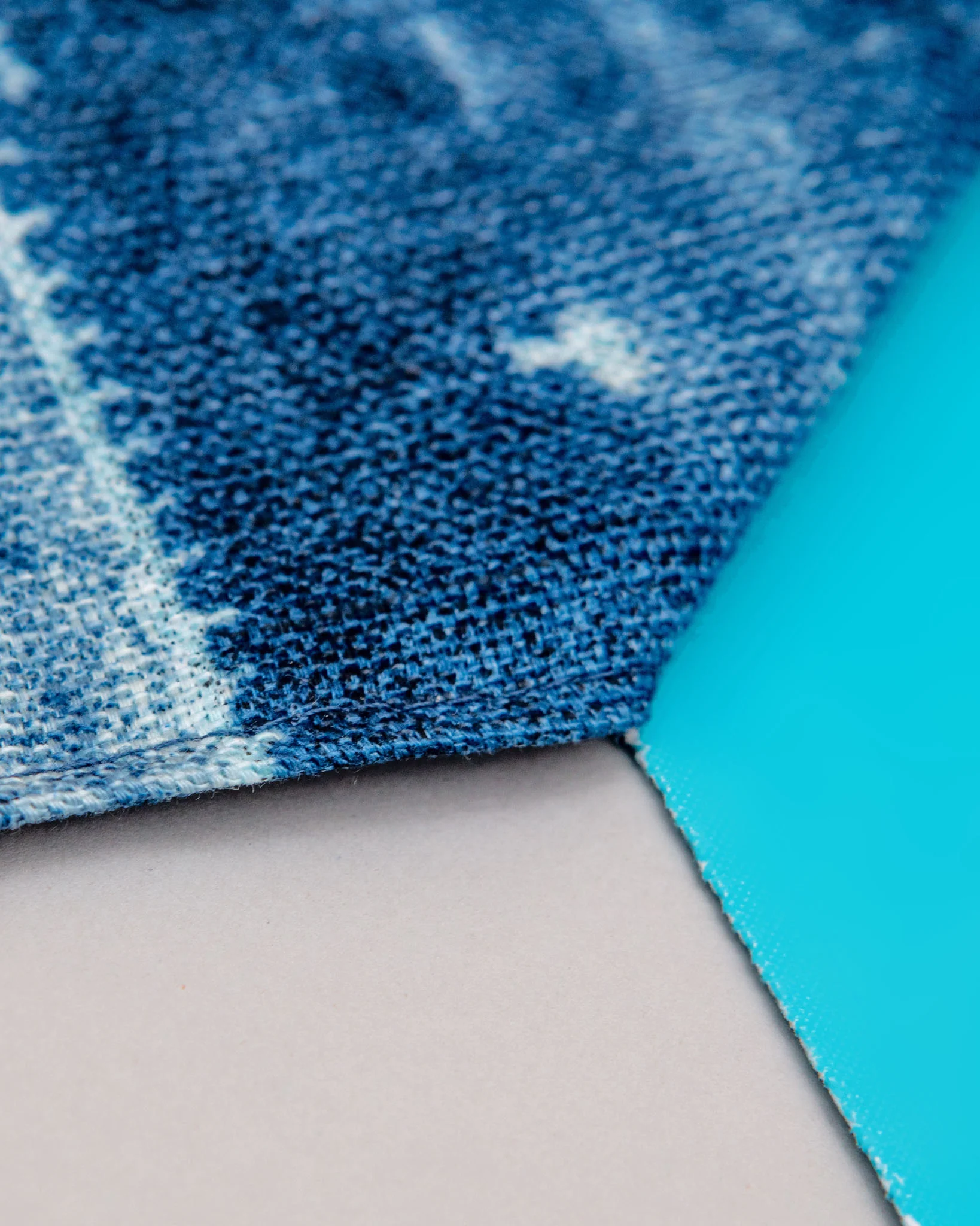 Indigo Mud Cloth Dog Bandana<br>(Made in the USA) - Image 3