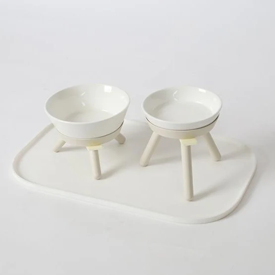 Oreo Silicone Feeding Mat in White - Image 2