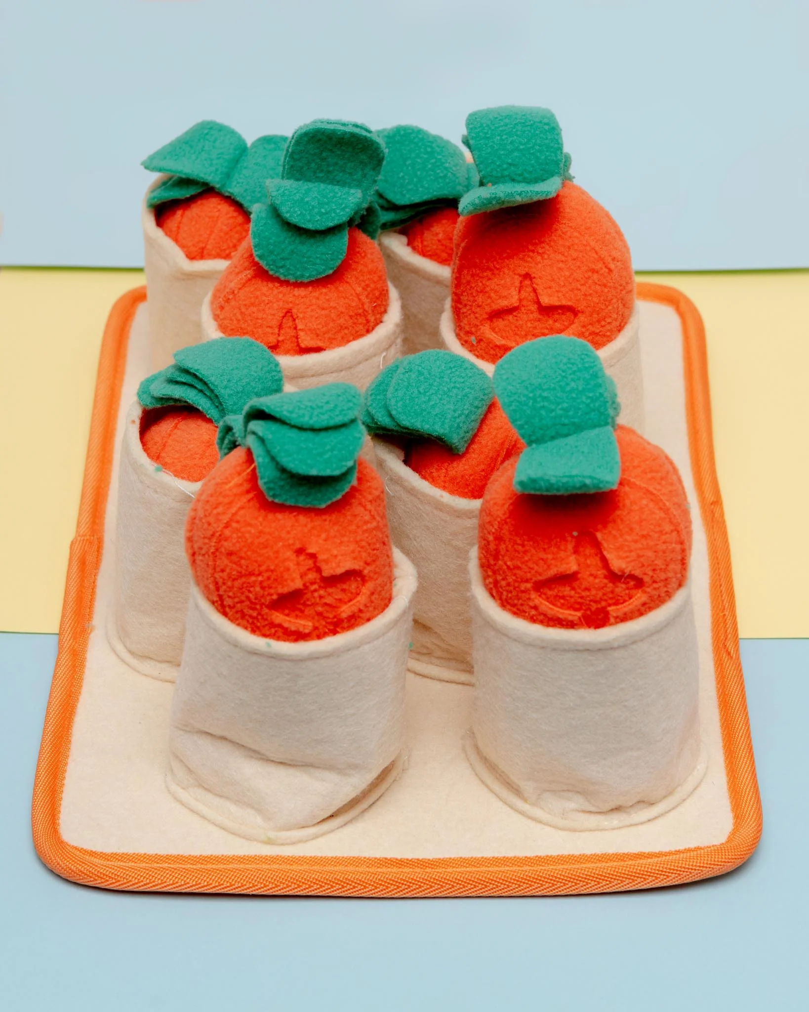 Carrot Patch Snuffle Feeding Toy for Dogs & Cats - Image 5
