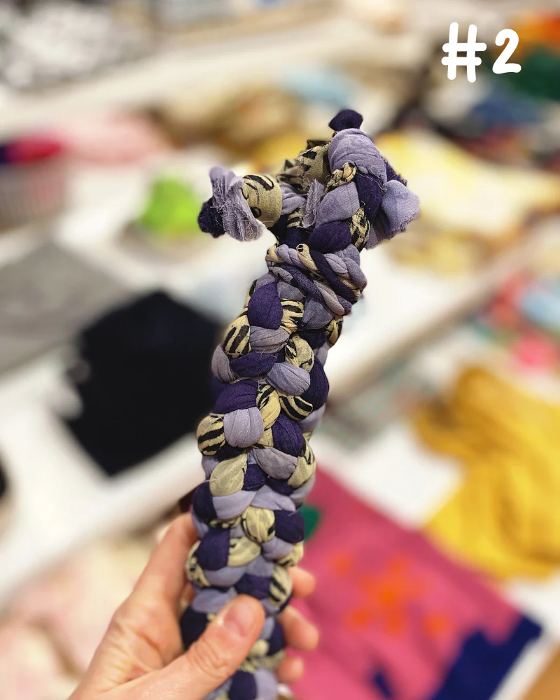 Ishivatva Braided Dog Tug Toy - Assorted (FINAL SALE) - Image 3