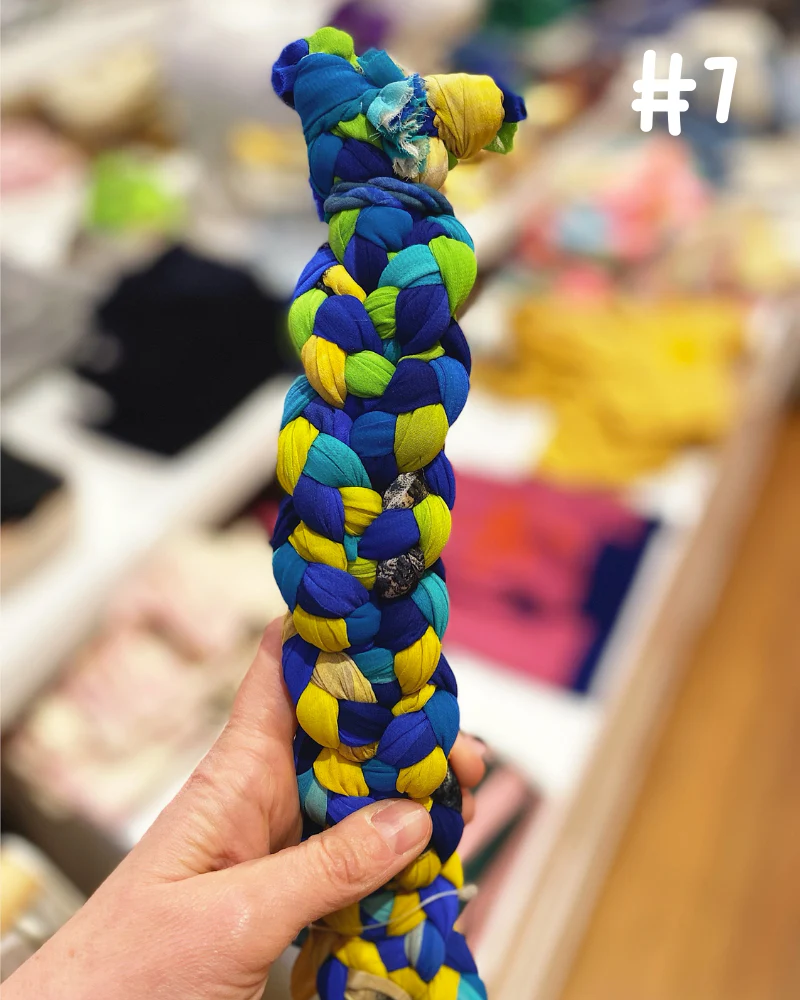 Ishivatva Braided Dog Tug Toy - Assorted (FINAL SALE) - Image 8