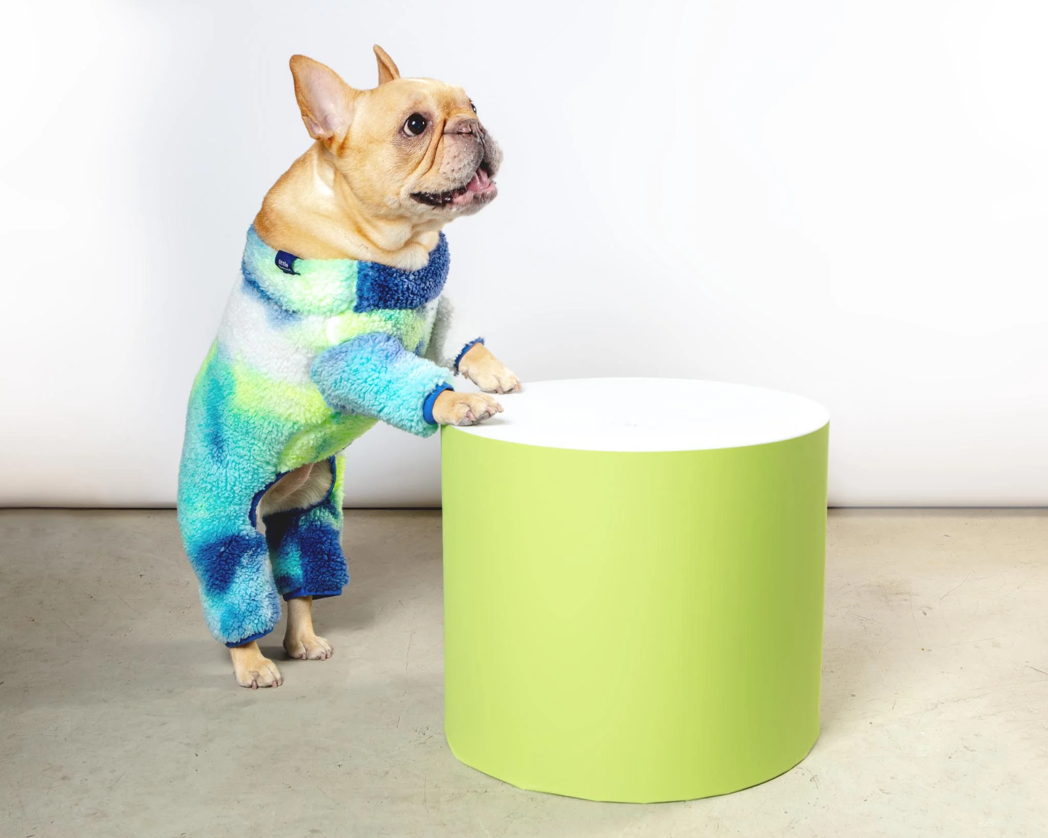 It's Groovy Baby Fleece Tie-Dye Onesie (FINAL SALE) - Image 3