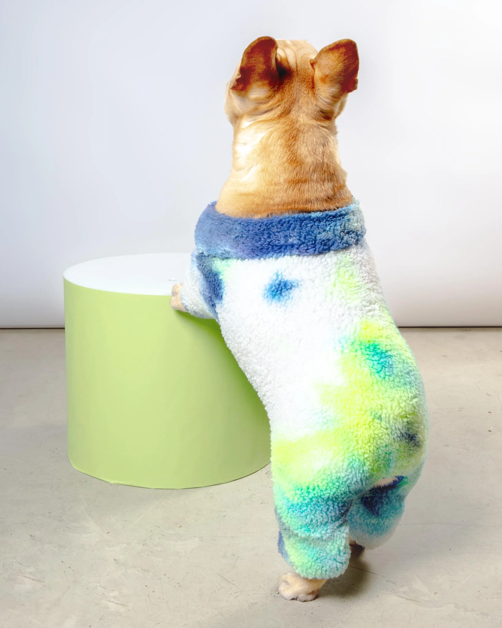 It's Groovy Baby Fleece Tie-Dye Onesie (FINAL SALE) - Image 4