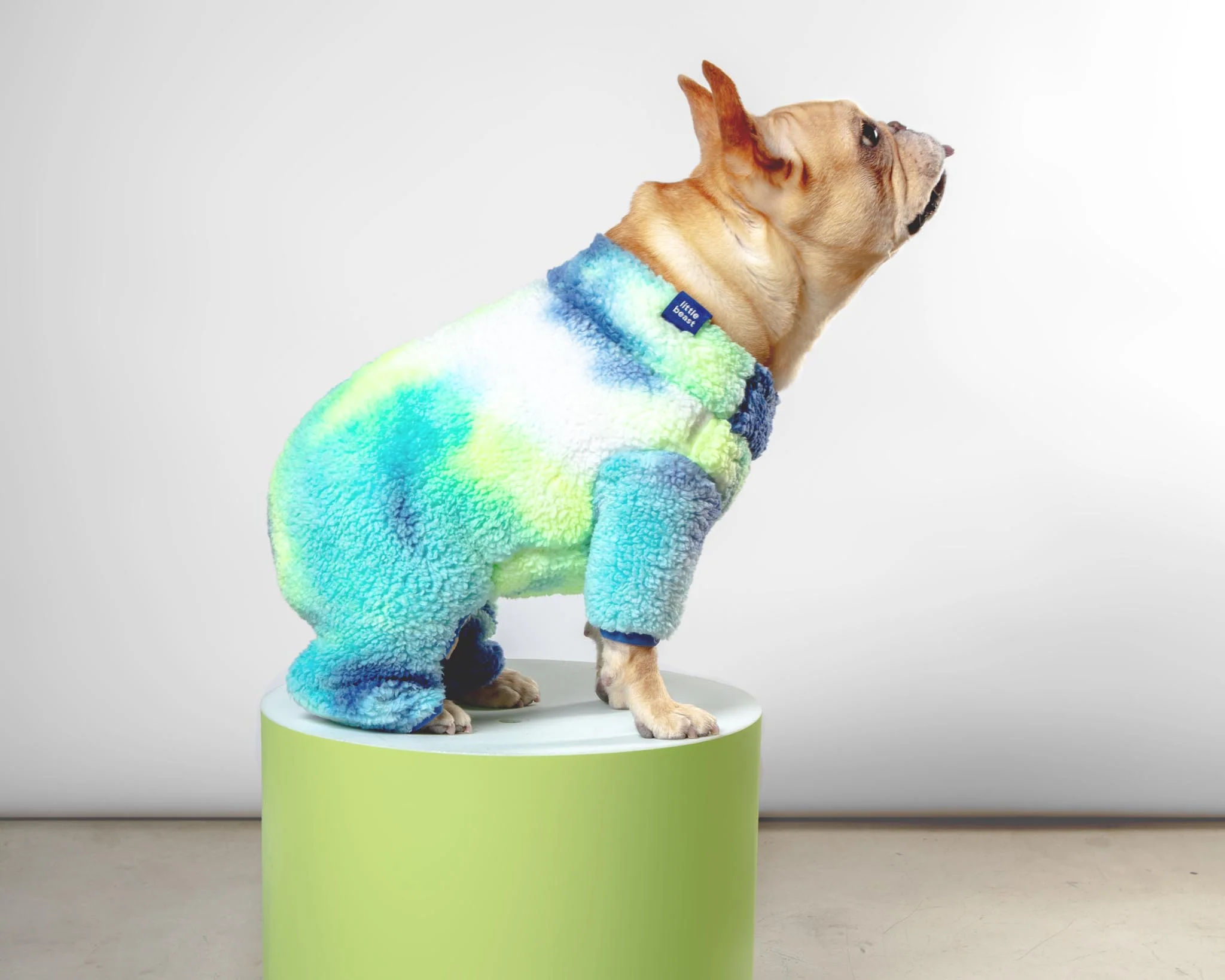 It's Groovy Baby Fleece Tie-Dye Onesie (FINAL SALE) - Image 5