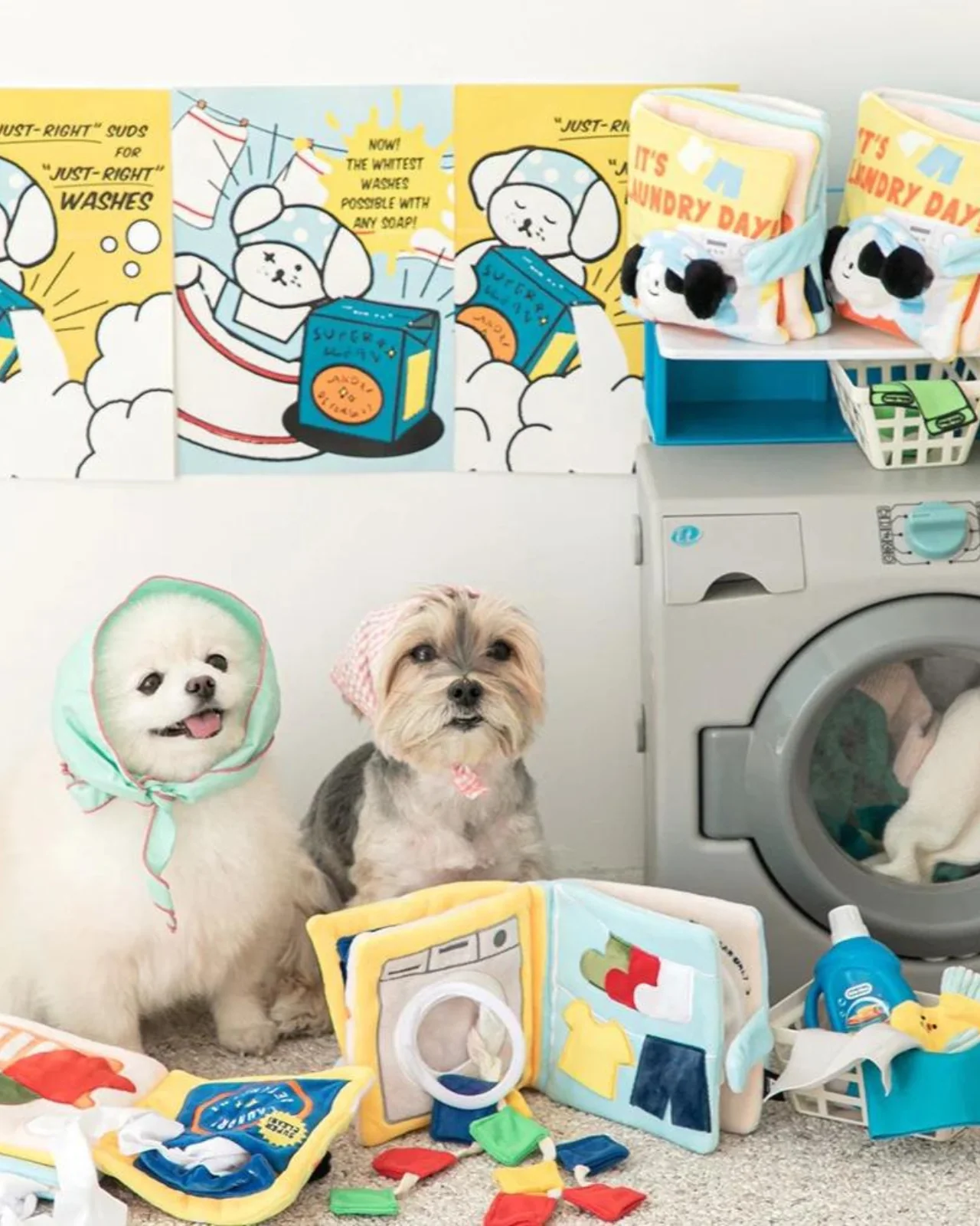 Laundry Day Nosework Dog Book Treat Toy - Image 2