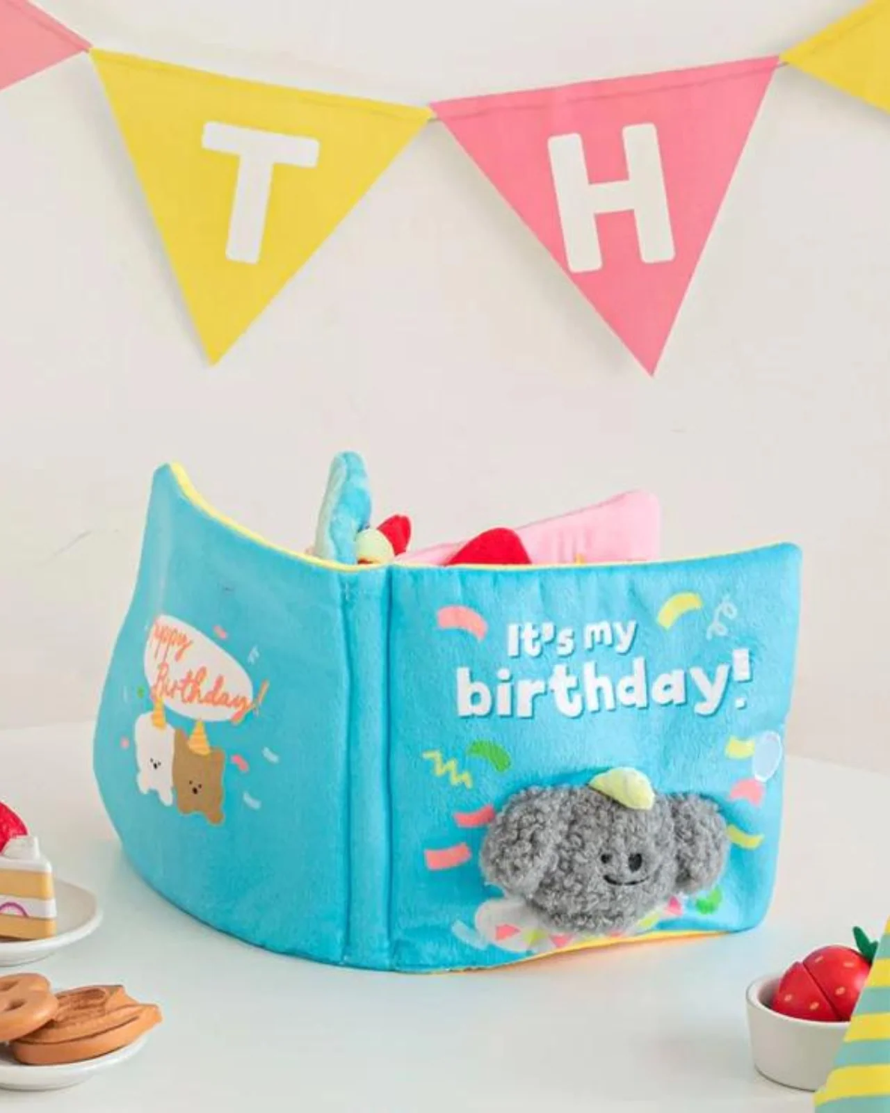 My Birthday Dog Nosework Plush Book Toy - Image 3