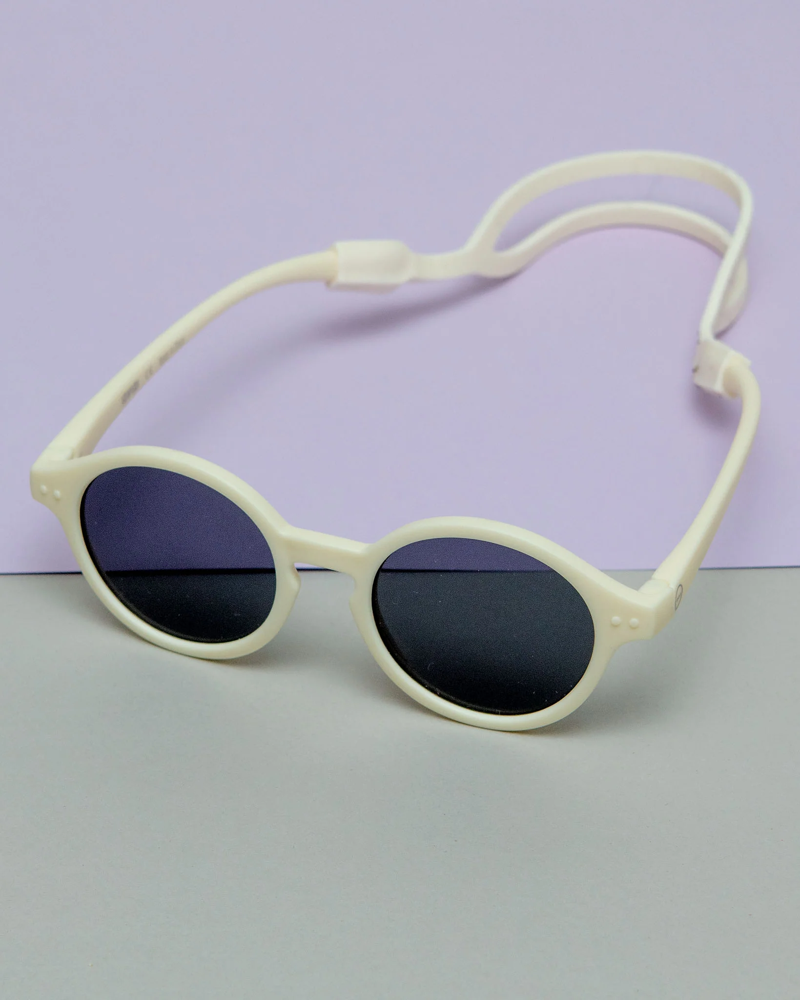Baby Sunglasses in Milk White << FINAL SALE >> - Image 2