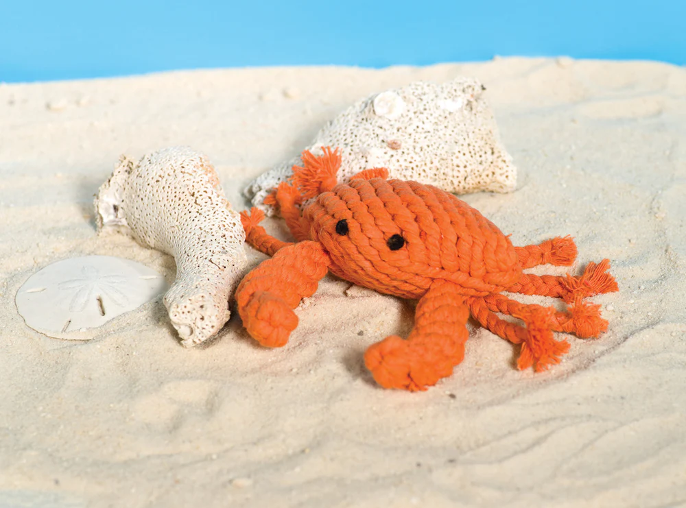 JAX & BONES | Kramer the Crab Rope Toy - Image 2
