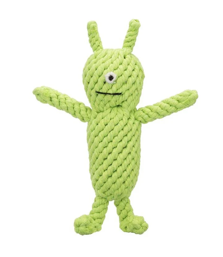 Norman the Alien Rope Dog Toy - Image 3