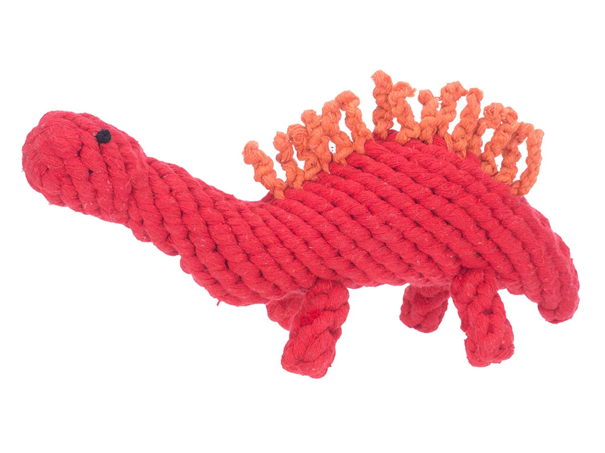 Stew the Stegosaurs Rope Dog Toy - Image 3