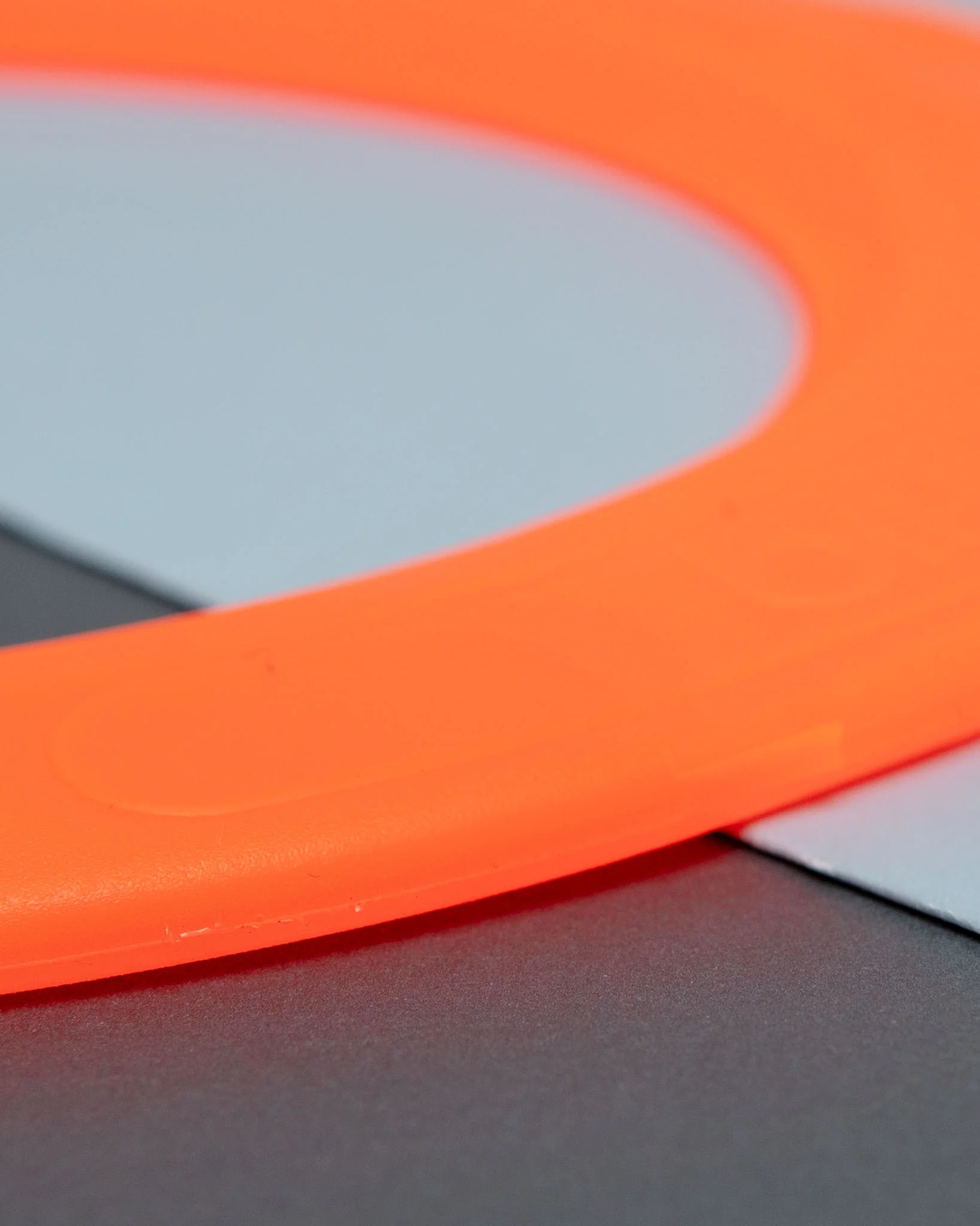 Disc-Go Dog Flying Disc in Orange (Made in the USA) - Image 3