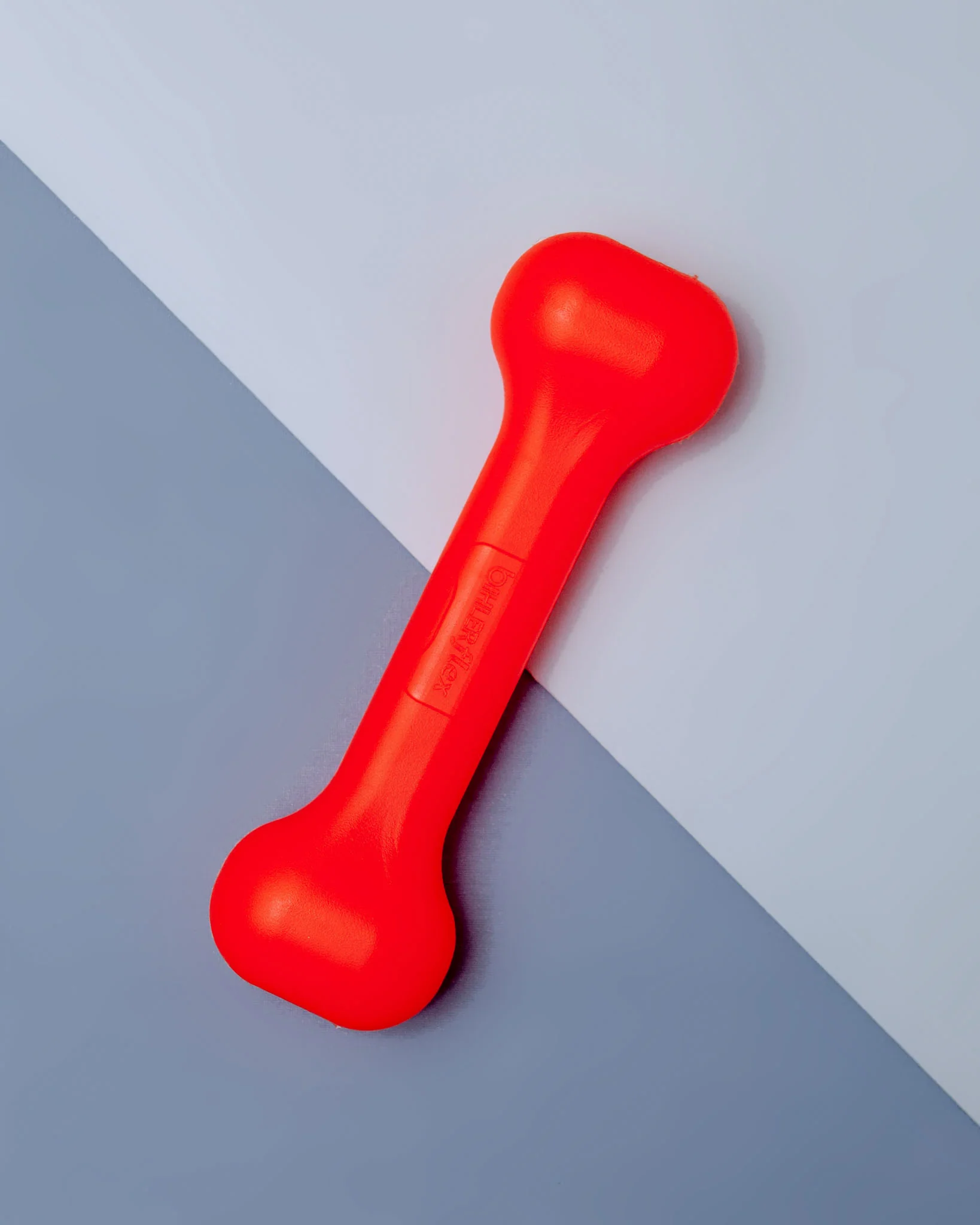 The Perfect Bone Dog Toy in Orange (Made in the USA) - Image 3